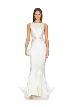 retrofete Analuisa Dress in Ivory. Size S. Also in M, L, XL.