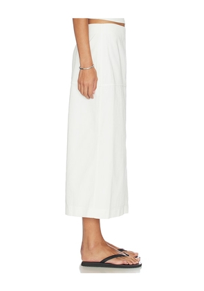 Rue Sophie Soletta Skirt in White. Size S. Also in L.