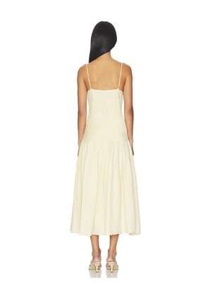 Rue Sophie Fleursonne Dress in Yellow. Size S. Also in L, XS.