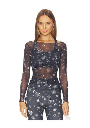 Spiritual Gangster Solstice Olivia Top in Black. Size S. Also in XS, M, L, XL.