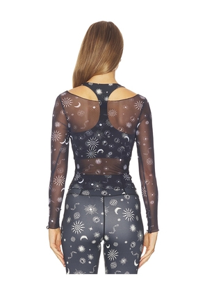 Spiritual Gangster Solstice Olivia Top in Black. Size S. Also in XS, M, L, XL.