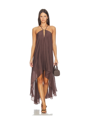Steve Madden Suzanne Dress in Brown. Size XS. Also in S, M, L, XL.
