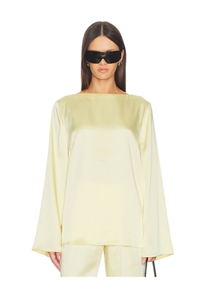 SEROYA Blaine Blouse in Yellow. Size XXS. Also in XS, S, M, L.