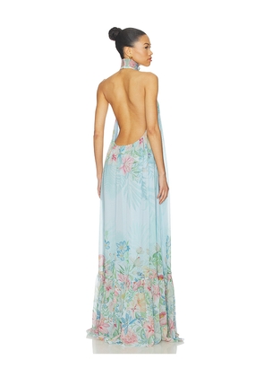 retrofete Francy Dress in Blue. Size XXS. Also in S, M, L, XL.