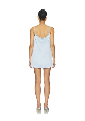 retrofete Reilly Mini Dress in Blue. Size XS. Also in M, S.