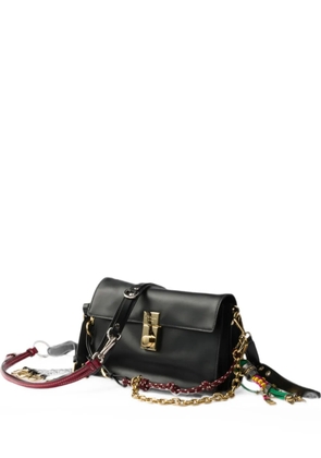 Prada small Soft Sound leather shoulder bag - Black