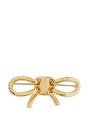 Ferragamo Vara bow broach - Gold