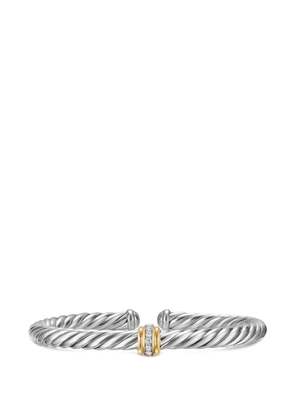 David Yurman Cable Flex® centre station bracelet - Silver