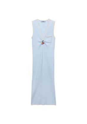 Prada cotton bouclé dress - Blue