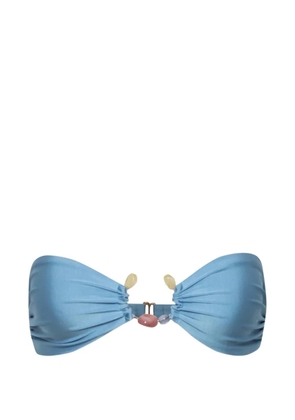 Baobab Nala ring-detail bikini top - Blue
