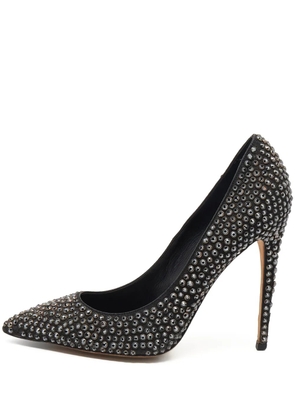 Le Silla pre-owned 115mm studded pumps - Black