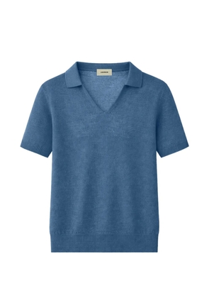 A Paper Kid knitted T-shirt - Blue