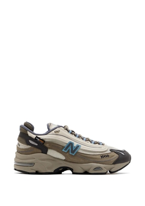 New Balance 1000 Cordura panelled lace-up sneakers - Brown