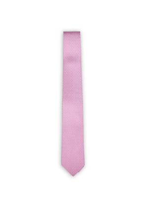 Ferragamo Gancini silk tie - Pink