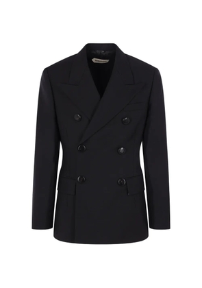 Namacheko double-breasted peak-lapel blazer - Black