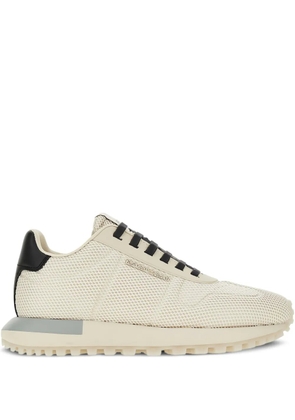 Emporio Armani mesh sneakers - Neutrals