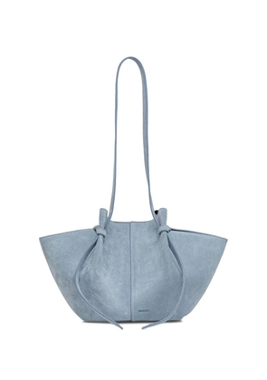 Yuzefi MOCHI suede shoulder bag - Blue