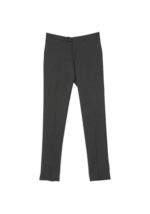 Canali pressed-crease tailored trousers - Grey