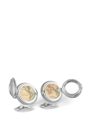 Tateossian World Porthole cufflinks - Silver