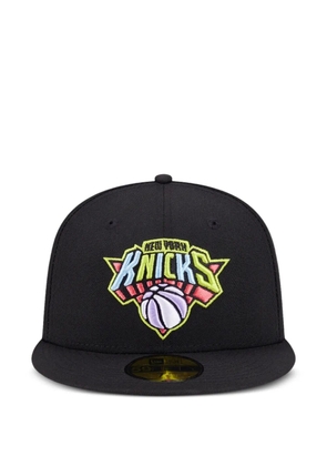 NEW ERA CAP 59FIFTY New York Knicks fitted cap hat - Black