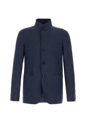 Zegna linen blazer - Blue