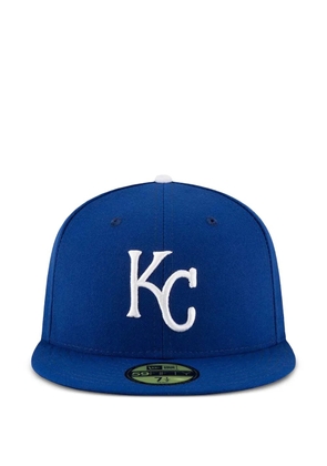 NEW ERA CAP 59FIFTY Kansas City Royals fitted cap hat - Blue