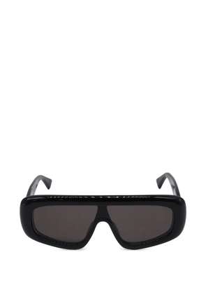 Bottega Veneta Pre-Owned Bombe Shield sunglasses - Black