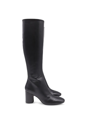 Aeyde Ariana centre-seam knee boots - Black