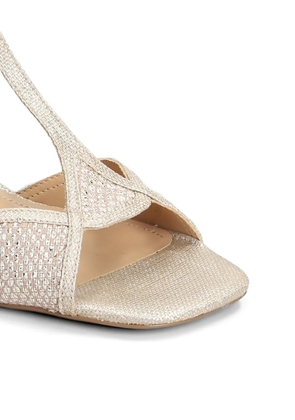 Bibi Lou Maica crystal-embellished sandals - Neutrals