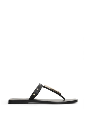 CORAL BLUE stud-embellished sandals - Black