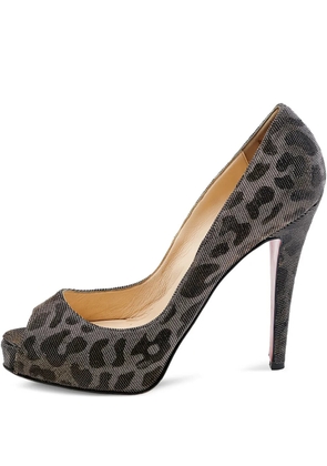 Christian Louboutin Pre-Owned 125mm Very Prive pumps - Grey