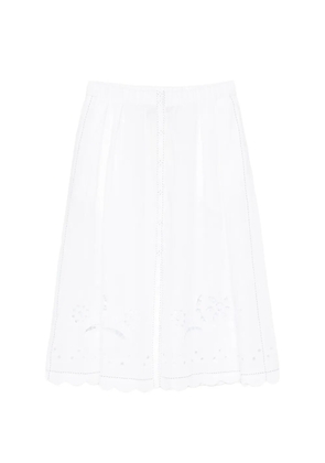 Vita Kin Balthazar broderie-anglaise midi skirt - White