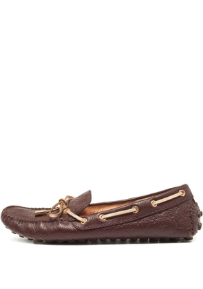 Louis Vuitton Pre-Owned Gloria loafers - Red