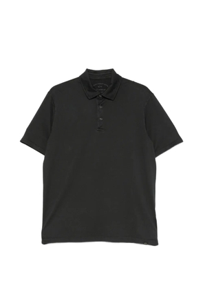 Paul & Shark logo-patch polo shirt - Black