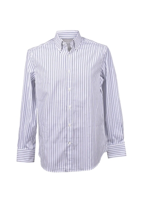 Brunello Cucinelli striped button-down shirt - White