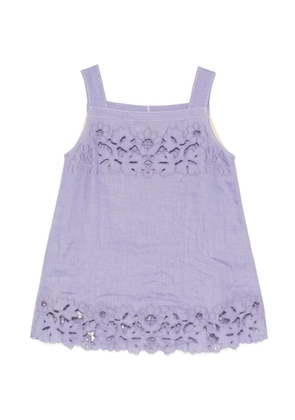 Vita Kin Galatea square-neck top - Purple
