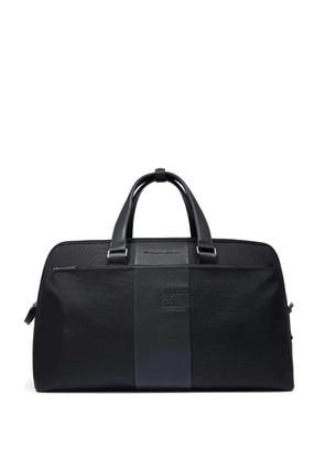 PIQUADRO logo-plaque duffel bag - Black
