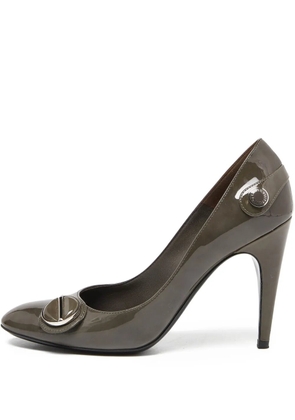 Louis Vuitton Pre-Owned 100mm leather pumps - Grey