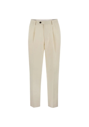 Brunello Cucinelli pleated-design trousers - Neutrals