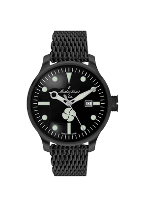 Mathey Tissot Elica mesh-strap 43mm watch - Black