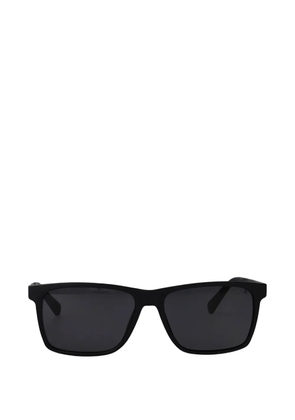 Calvin Klein Jeans logo-plaque sunglasses - Black