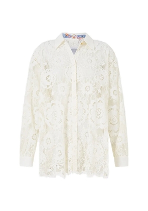 Camilla I Left My Heart in Granada shirt - White