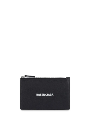 Balenciaga Cash logo-print wallet - Black