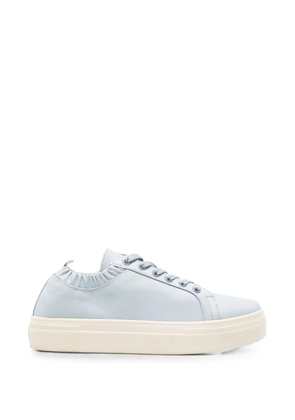 SERGIO MORETTI FIRENZE elasticated-collar sneakers - Blue