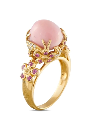 LB Exclusive conch pearl and diamond ring - Gold