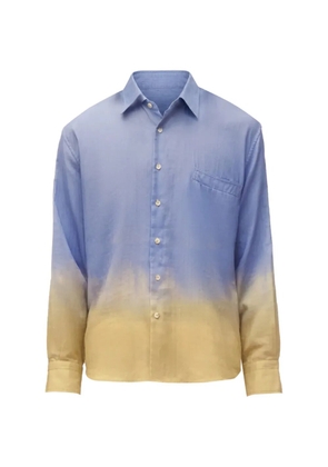 COMMAS ombré-effect shirt - Blue