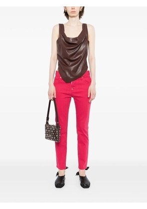 DSQUARED2 logo-tag slim-fit jeans