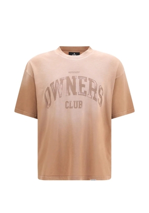 Represent Owners Club cotton T-shirt - Brown