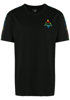 COUNTY OF MILAN black multicolour logo t-shirt