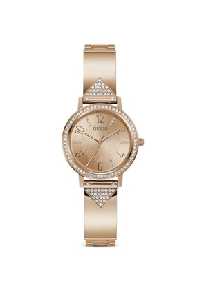 GUESS USA Tri Luxe 32mm watch - Pink